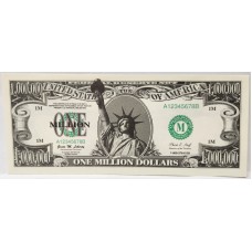 UNITED STATES OF AMERICA 1997 . ONE MILLION 1,000,000 DOLLARS BANKNOTE . NOVELTY